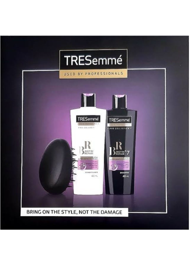 تريزيمي شامبو وبلسم تريسمي للإصلاح والحماية 7 مع البيوتين - 400 مل لكل منهما - Image 5